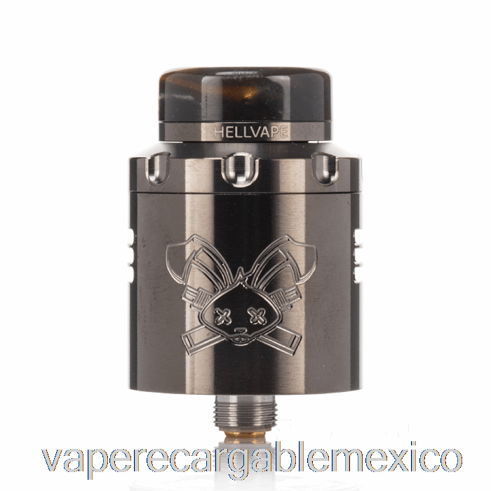 Vape Recargable Hellvape Conejo Muerto V3 24mm Rda Gunmetal